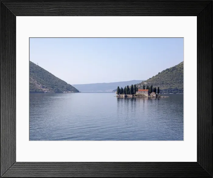 Framed Print : St. George Island, Perast, Bay of Kotor, UNESCO World Heritage Site, Montenegro, Europe Framed Print : St. George Island, Perast, Bay of Kotor, UNESCO World Heritage Site, Montenegro, Europe