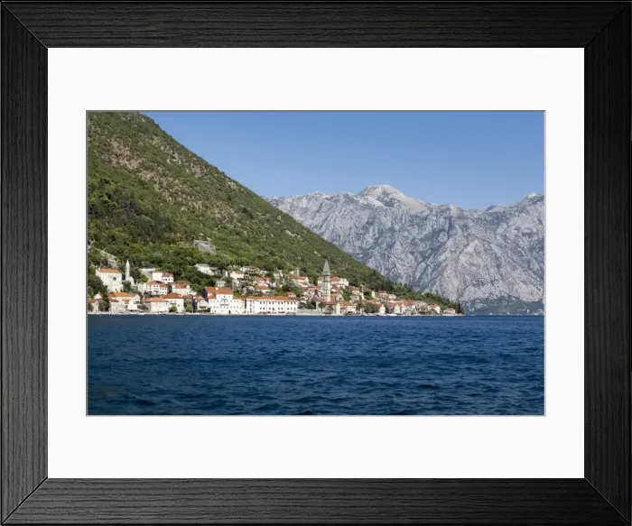 Framed Print : Perast, Bay of Kotor, UNESCO World Heritage Site, Montenegro, Europe Framed Print : Perast, Bay of Kotor, UNESCO World Heritage Site, Montenegro, Europe