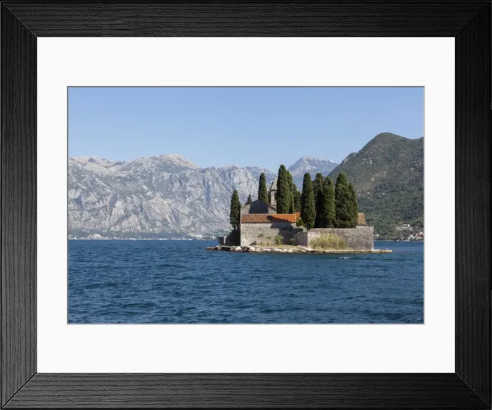 Framed Print : St. Georges Island, Bay of Kotor, UNESCO World Heritage Site, Montenegro, Europe Framed Print : St. Georges Island, Bay of Kotor, UNESCO World Heritage Site, Montenegro, Europe