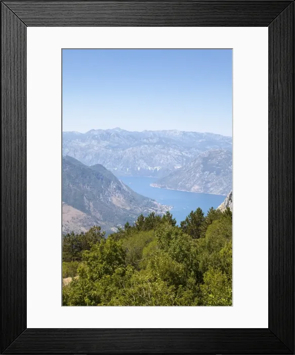 Framed Print : Views of the Bay of Kotor, UNESCO World Heritage Site, just outside of Lovcen Nation Park, Njegusi, Montenegro, Europe Framed Print : Views of the Bay of Kotor, UNESCO World Heritage Site, just outside of Lovcen Nation Park, Njegusi, Montenegro, Europe