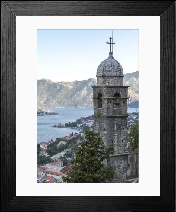 Framed Print : Kotor Old Town at dawn with the Church of Our Lady of Remedy in the foreground, Kotor, UNESCO World Heritage Site, Montenegro, Europe Framed Print : Kotor Old Town at dawn with the Church of Our Lady of Remedy in the foreground, Kotor, UNESCO World Heritage Site, Montenegro, Europe