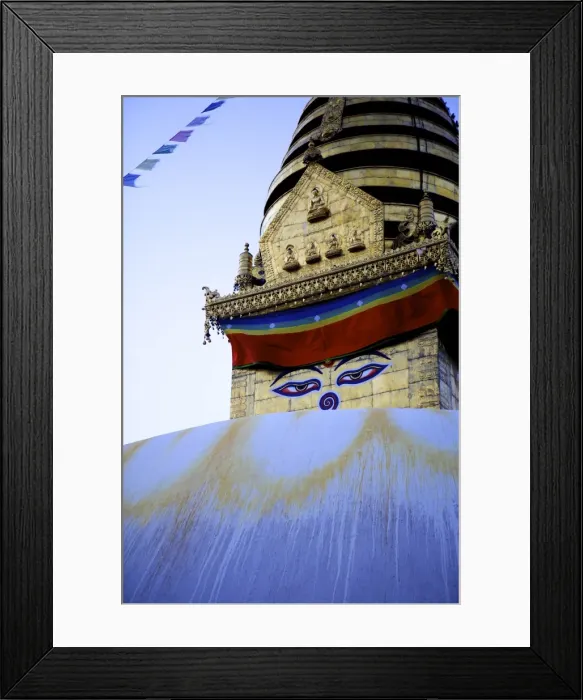 Framed Print : Dusk at the Buddhist stupa of Swayambu (Monkey Temple) (Swayambhunath), UNESCO World Heritage Site, Kathmandu, Nepal, Asia Framed Print : Dusk at the Buddhist stupa of Swayambu (Monkey Temple) (Swayambhunath), UNESCO World Heritage Site, Kathmandu, Nepal, Asia