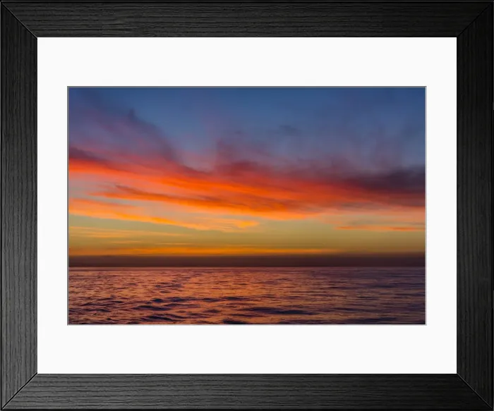 Framed Print : Sunrise off the coast of Akaroa, South Island, New Zealand, Pacific Framed Print : Sunrise off the coast of Akaroa, South Island, New Zealand, Pacific
