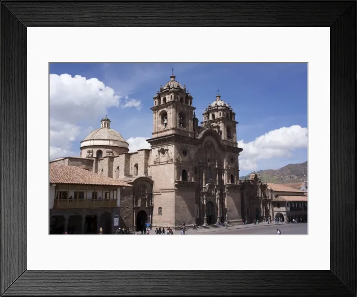 Framed Print : Compania de Jesus church, Plaza de Armas, Cuzco, Peru, South America Framed Print : Compania de Jesus church, Plaza de Armas, Cuzco, Peru, South America