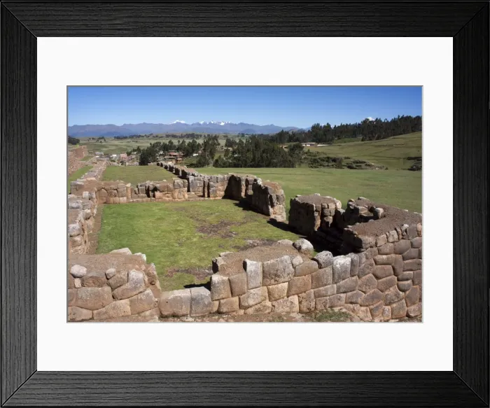 Framed Print : Inca ruins, Chinchero, Peru, South America Framed Print : Inca ruins, Chinchero, Peru, South America