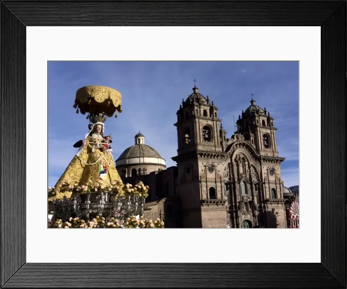 Framed Print : The festivities of Corpus Christi, the most important religious festival in Peru, held in Cuzco, Peru, South America Framed Print : The festivities of Corpus Christi, the most important religious festival in Peru, held in Cuzco, Peru, South America