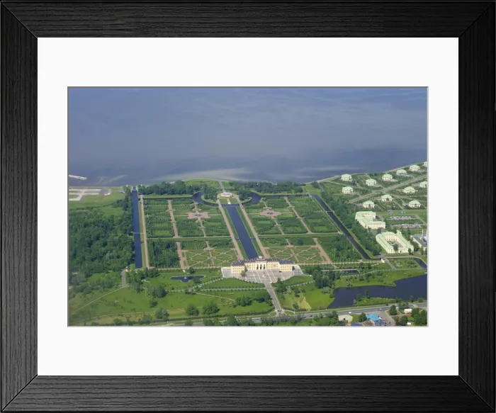 Framed Print : Aerial view of Constantine Palace, Strelna, near St. Petersburg, Russia, Europe Framed Print : Aerial view of Constantine Palace, Strelna, near St. Petersburg, Russia, Europe