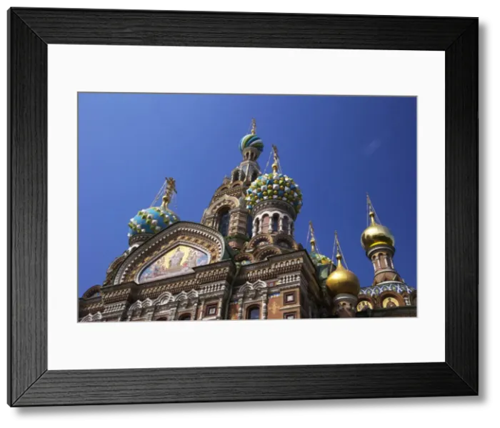 Framed Print : Church on Spilled Blood (Church of the Resurrection), UNESCO World Heritage Site, St. Petersburg, Russia, Europe