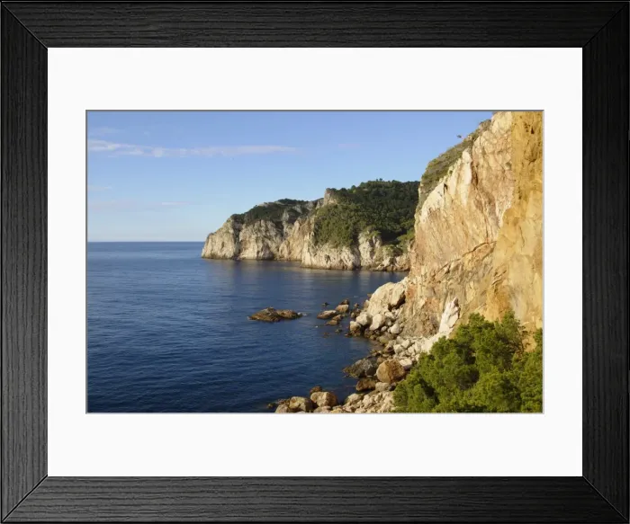 Framed Print : The rugged coast near Sa Tuna, Costa Brava, Catalonia, Spain, Mediterranean, Europe Framed Print : The rugged coast near Sa Tuna, Costa Brava, Catalonia, Spain, Mediterranean, Europe
