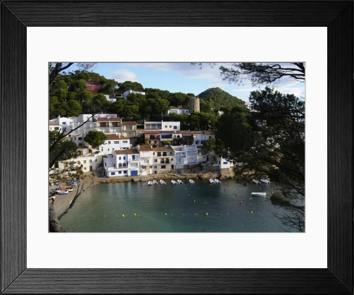Framed Print : Sa Tuna, near Begur, Costa Brava, Catalonia, Spain, Mediterranean, Europe Framed Print : Sa Tuna, near Begur, Costa Brava, Catalonia, Spain, Mediterranean, Europe