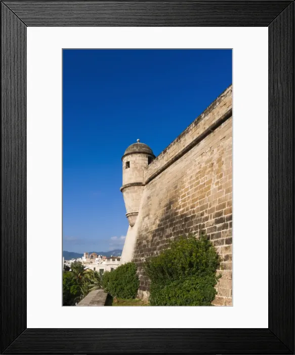 Framed Print : City ramparts, Palma de Mallorca, Majorca, Balearic Islands, Spain, Europe Framed Print : City ramparts, Palma de Mallorca, Majorca, Balearic Islands, Spain, Europe