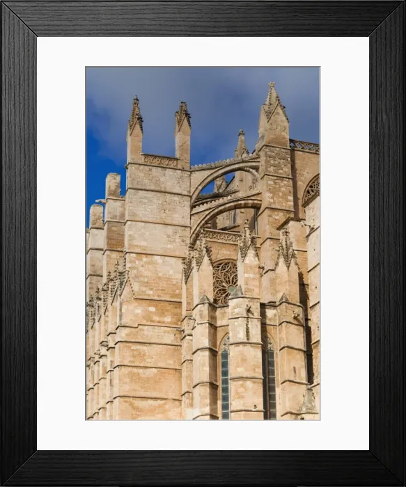 Framed Print : Cathedral of Santa Maria of Palma (La Seu), Palma de Mallorca, Majorca, Balearic Islands, Spain, Europe Framed Print : Cathedral of Santa Maria of Palma (La Seu), Palma de Mallorca, Majorca, Balearic Islands, Spain, Europe
