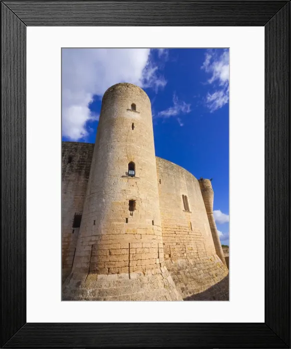 Framed Print : Bellver Castle, dating from the 14th century, Palma de Mallorca, Majorca, Balearic Islands, Spain, Europe Framed Print : Bellver Castle, dating from the 14th century, Palma de Mallorca, Majorca, Balearic Islands, Spain, Europe