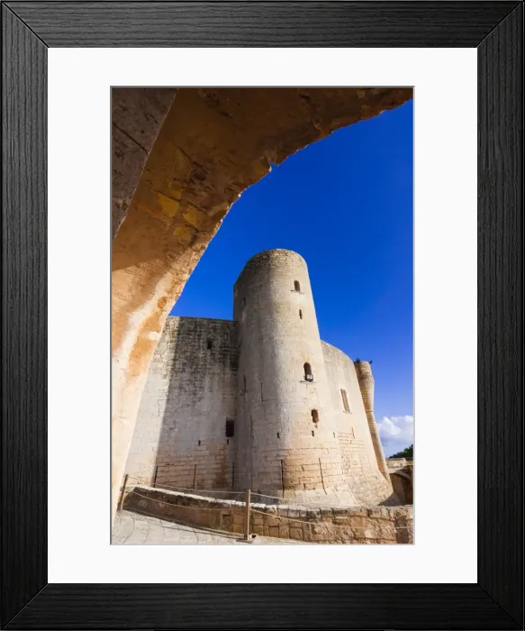 Framed Print : Bellver Castle, 14th century, Palma de Mallorca, Majorca, Balearic Islands, Spain, Europe Framed Print : Bellver Castle, 14th century, Palma de Mallorca, Majorca, Balearic Islands, Spain, Europe