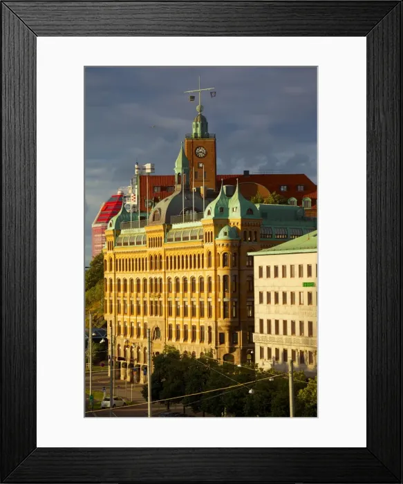 Framed Print : City hotels, Gothenburg, Sweden, Scandinavia, Europe Framed Print : City hotels, Gothenburg, Sweden, Scandinavia, Europe