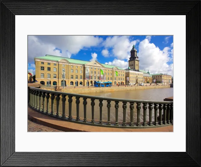Framed Print : Museum and church, Gothenburg, Sweden, Scandinavia, Europe Framed Print : Museum and church, Gothenburg, Sweden, Scandinavia, Europe