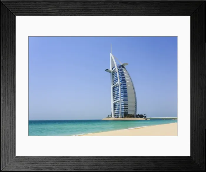 Framed Print : Burj Al Arab Hotel, Jumeirah Beach, Dubai, United Arab Emirates, Middle East Framed Print : Burj Al Arab Hotel, Jumeirah Beach, Dubai, United Arab Emirates, Middle East