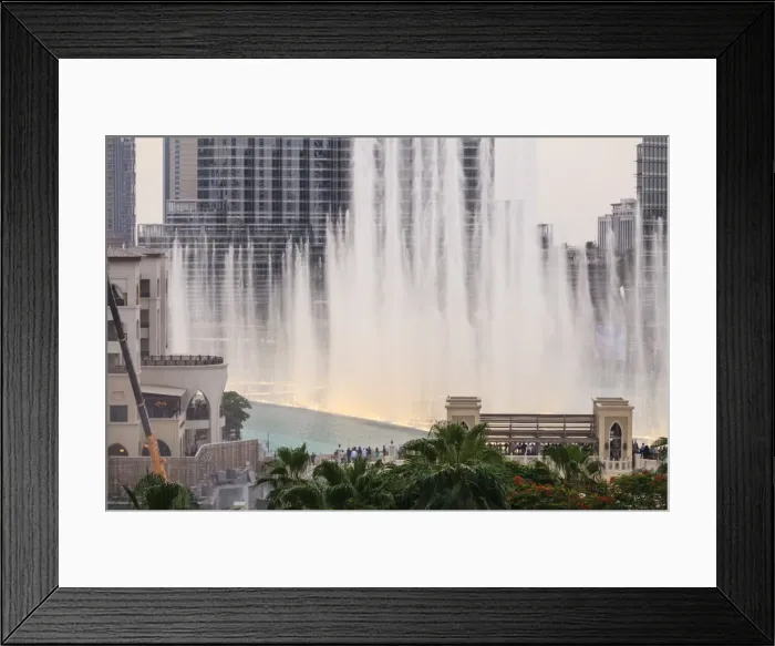 Framed Print : Dubai Fountain, Dubai, United Arab Emirates, Middle East Framed Print : Dubai Fountain, Dubai, United Arab Emirates, Middle East