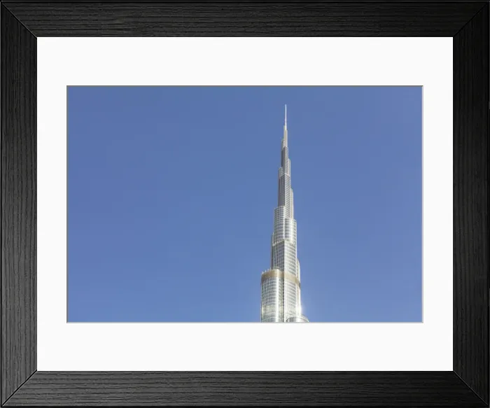 Framed Print : Burj Khalifa, Dubai, United Arab Emirates, Middle East Framed Print : Burj Khalifa, Dubai, United Arab Emirates, Middle East