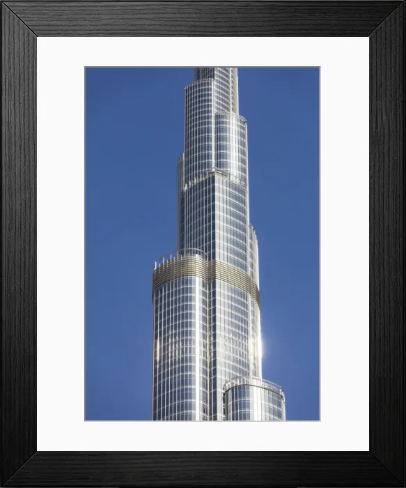 Framed Print : Burj Khalifa, Dubai, United Arab Emirates, Middle East Framed Print : Burj Khalifa, Dubai, United Arab Emirates, Middle East