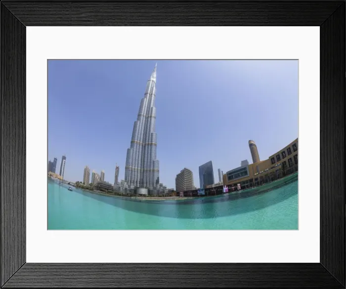 Framed Print : Burj Khalifa, Dubai, United Arab Emirates, Middle East Framed Print : Burj Khalifa, Dubai, United Arab Emirates, Middle East