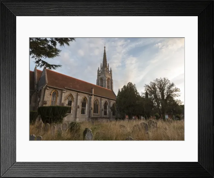 Framed Print : Evening light sets over All Saints Church, Marlow, Buckinghamshire, England, United Kingdom, Europe Framed Print : Evening light sets over All Saints Church, Marlow, Buckinghamshire, England, United Kingdom, Europe