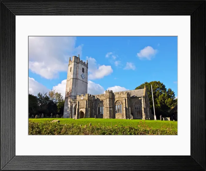 Framed Print : St. Winifreds church dating from the 15th century, Manaton, Dartmoor, Devon, England, United Kingdom, Europe Framed Print : St. Winifreds church dating from the 15th century, Manaton, Dartmoor, Devon, England, United Kingdom, Europe