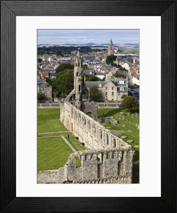 Framed Print : St. Andrews Cathedral from St. Rules Tower, St. Andrews, Fife, Scotland, United Kingdom, Europe Framed Print : St. Andrews Cathedral from St. Rules Tower, St. Andrews, Fife, Scotland, United Kingdom, Europe