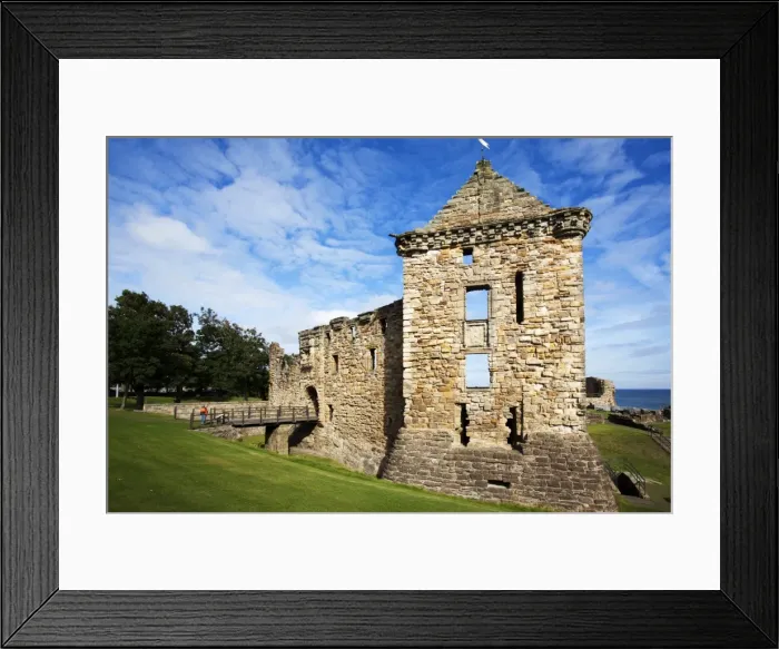 Framed Print : St. Andrews Castle, St. Andrews, Fife, Scotland, United Kingdom, Europe Framed Print : St. Andrews Castle, St. Andrews, Fife, Scotland, United Kingdom, Europe