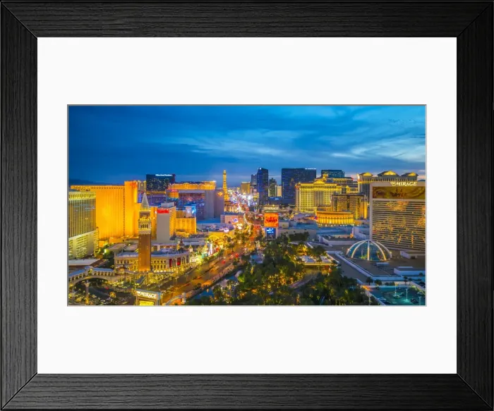 Framed Print : The Strip, Las Vegas, Nevada, United States of America, North America Framed Print : The Strip, Las Vegas, Nevada, United States of America, North America
