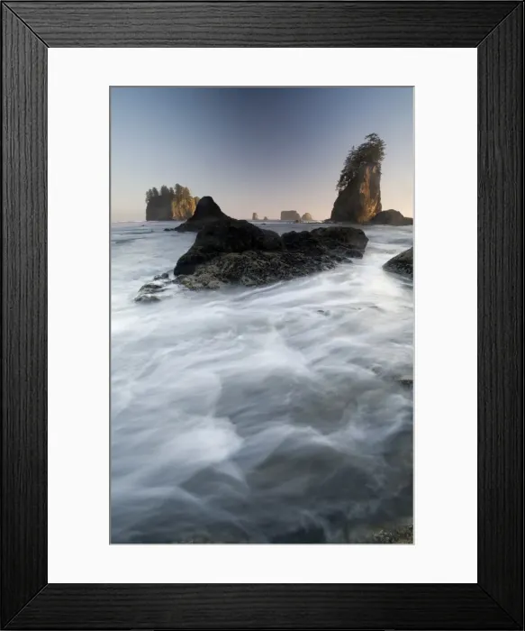Framed Print : Second Beach, Olympic National Park, UNESCO World Heritage Site, Washington, United States of America, North America Framed Print : Second Beach, Olympic National Park, UNESCO World Heritage Site, Washington, United States of America, North America