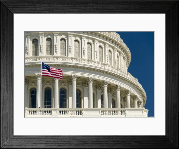 Framed Print : Close up of the Capitol Building, Capitol Hill, Washington, D. C. United States of America, North America Framed Print : Close up of the Capitol Building, Capitol Hill, Washington, D. C. United States of America, North America
