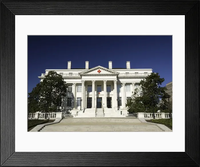 Framed Print : American National Red Cross Headquarters, Washington, D. C. United States of America, North America Framed Print : American National Red Cross Headquarters, Washington, D. C. United States of America, North America