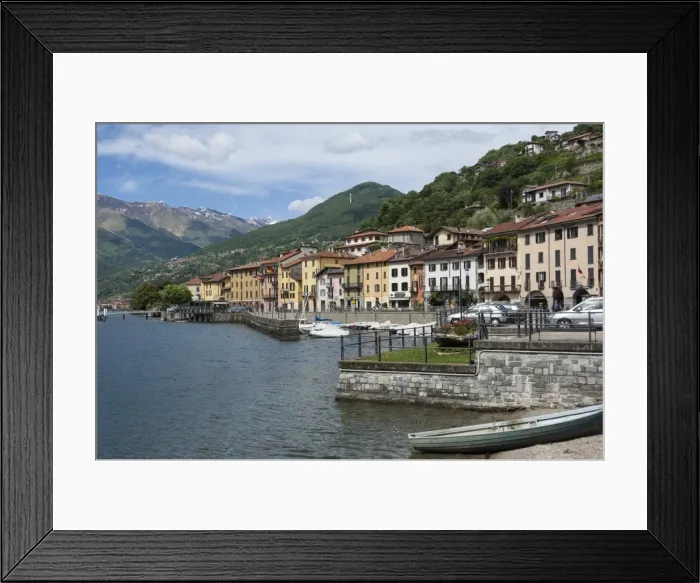 Framed Print : Domaso, Lake Como, Italian Lakes, Lombardy, Italy, Europe Framed Print : Domaso, Lake Como, Italian Lakes, Lombardy, Italy, Europe
