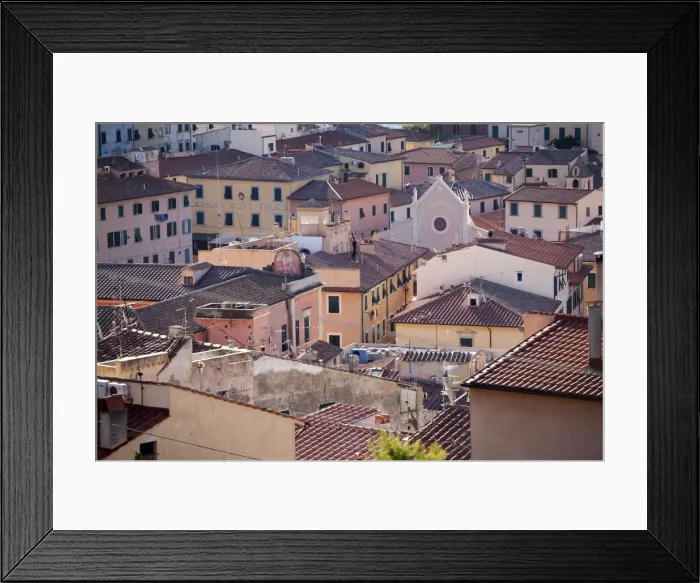 Framed Print : The town of Portoferraio, Elba, Italy, Europe Framed Print : The town of Portoferraio, Elba, Italy, Europe