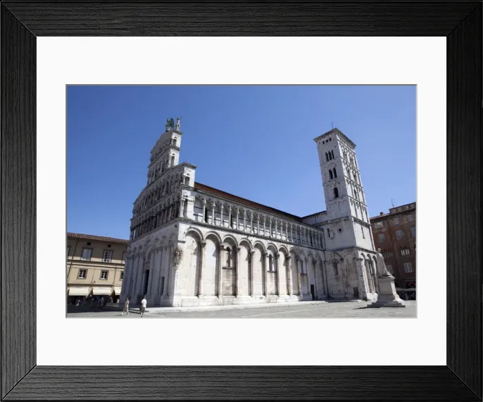 Framed Print : San Giacomo Church, Lucca, Tuscany, Italy, Europe Framed Print : San Giacomo Church, Lucca, Tuscany, Italy, Europe
