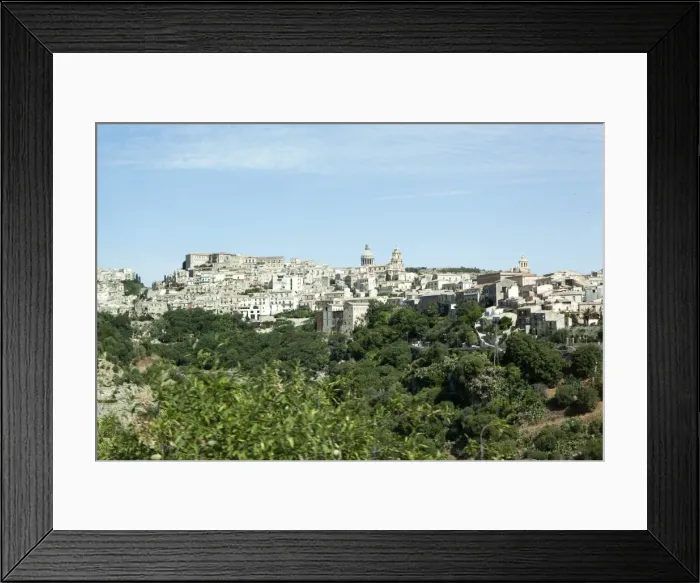 Framed Print : View of Ragusa, Ibla, Sicily, Italy, Europe Framed Print : View of Ragusa, Ibla, Sicily, Italy, Europe