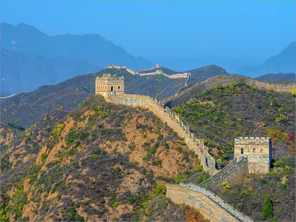 Great Wall of China, UNESCO World Heritage Site, dating from Ming Dynasty, Jinshanling, Luanping County, Hebei Province, China, Asia