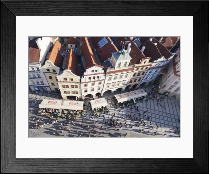 Framed Print : Rooftops, Old Town Square (Staromestske namesti), Prague, Bohemia, Czech Republic, Europe Framed Print : Rooftops, Old Town Square (Staromestske namesti), Prague, Bohemia, Czech Republic, Europe