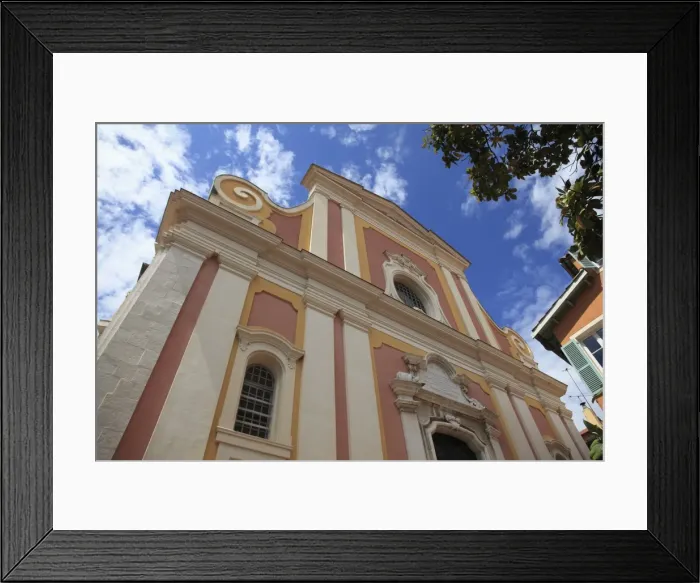 Framed Print : Eglise Saint Michel (St. Michaels Church), Villefranche sur Mer, Cote d Azur, French Riviera, Provence, France, Europe Framed Print : Eglise Saint Michel (St. Michaels Church), Villefranche sur Mer, Cote d Azur, French Riviera, Provence, France, Europe