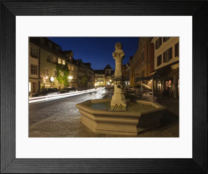 Framed Print : Fountain in the old town of Meersburg, Lake Constance (Bodensee), Baden Wurttemberg, Germany, Europe Framed Print : Fountain in the old town of Meersburg, Lake Constance (Bodensee), Baden Wurttemberg, Germany, Europe