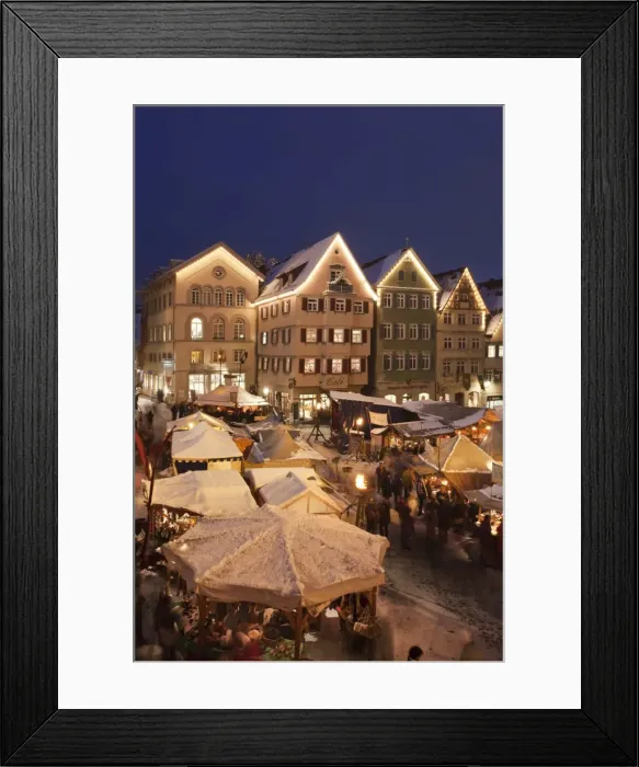 Framed Print : Christmas fair at the marketplace, Esslingen, Baden Wurttemberg, Germany, Europe Framed Print : Christmas fair at the marketplace, Esslingen, Baden Wurttemberg, Germany, Europe
