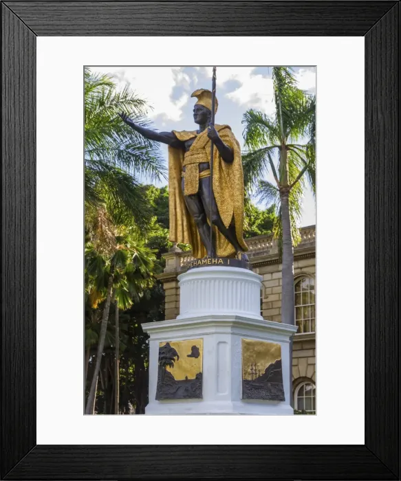 Framed Print : King Kamehameha 1, Honolulu, Oahu, Hawaii, United States of America, Pacific Framed Print : King Kamehameha 1, Honolulu, Oahu, Hawaii, United States of America, Pacific