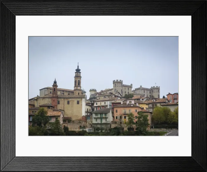 Framed Print : View over Costigliole d Asti, Asti, Piedmont, Italy, Europe Framed Print : View over Costigliole d Asti, Asti, Piedmont, Italy, Europe