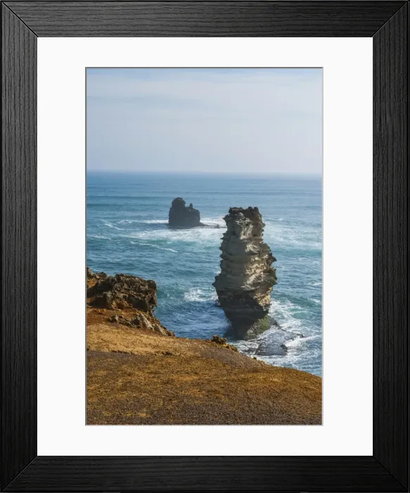 Framed Print : Bay of Islands rock formations along the Great Ocean Road, Victoria, Australia, Pacific Framed Print : Bay of Islands rock formations along the Great Ocean Road, Victoria, Australia, Pacific