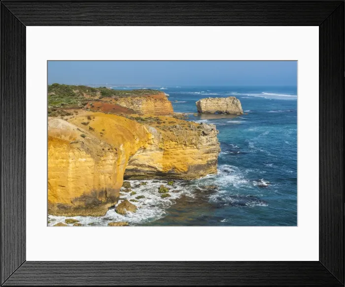 Framed Print : Bay of Islands rock formations along the Great Ocean Road, Victoria, Australia, Pacific Framed Print : Bay of Islands rock formations along the Great Ocean Road, Victoria, Australia, Pacific