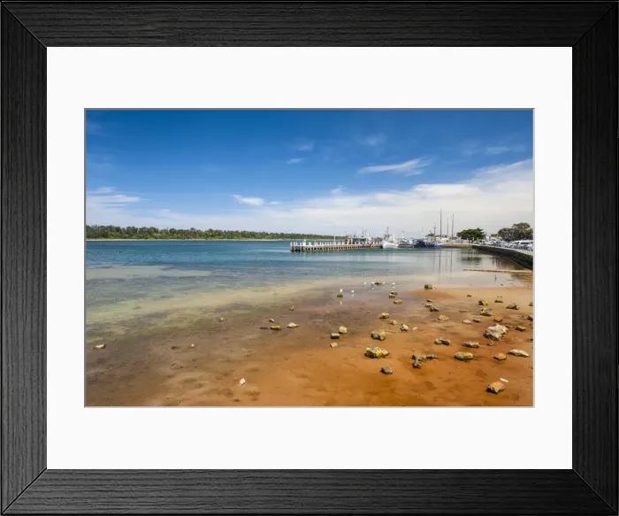 Framed Print : Harbour of Lakes Entrance, Victoria, Australia, Pacific Framed Print : Harbour of Lakes Entrance, Victoria, Australia, Pacific