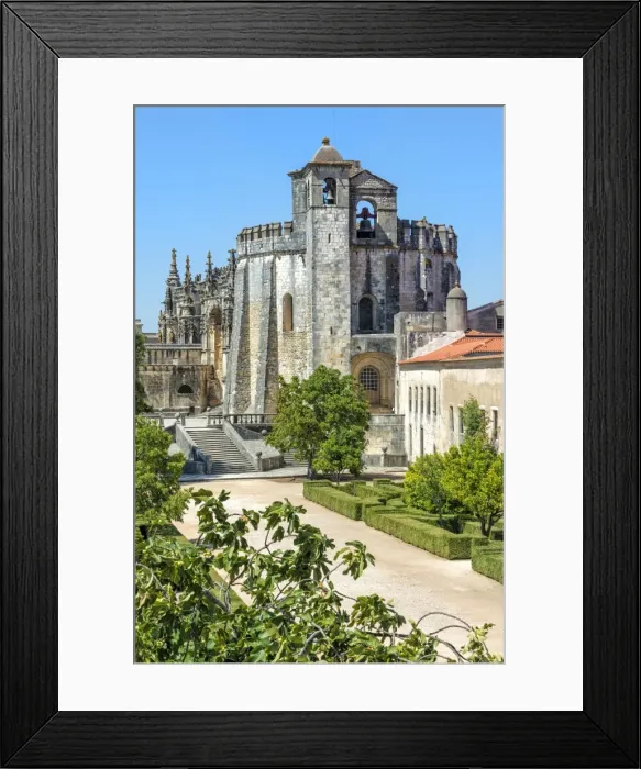Framed Print : Convent of the Order of Christ, UNESCO World Heritage Site, Tomar, Ribatejo, Portugal, Europe Framed Print : Convent of the Order of Christ, UNESCO World Heritage Site, Tomar, Ribatejo, Portugal, Europe