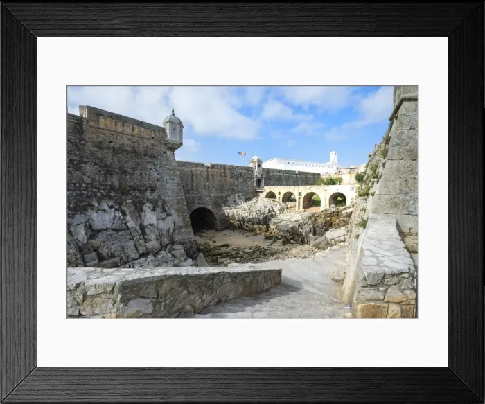 Framed Print : Ramparts of the fortress, Peniche, Estremadura, Portugal, Europe Framed Print : Ramparts of the fortress, Peniche, Estremadura, Portugal, Europe