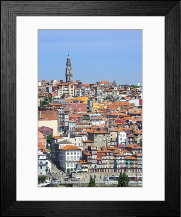 Framed Print : Torre dos Clerigos, Old city, UNESCO World Heritage Site, Oporto, Portugal, Europe Framed Print : Torre dos Clerigos, Old city, UNESCO World Heritage Site, Oporto, Portugal, Europe